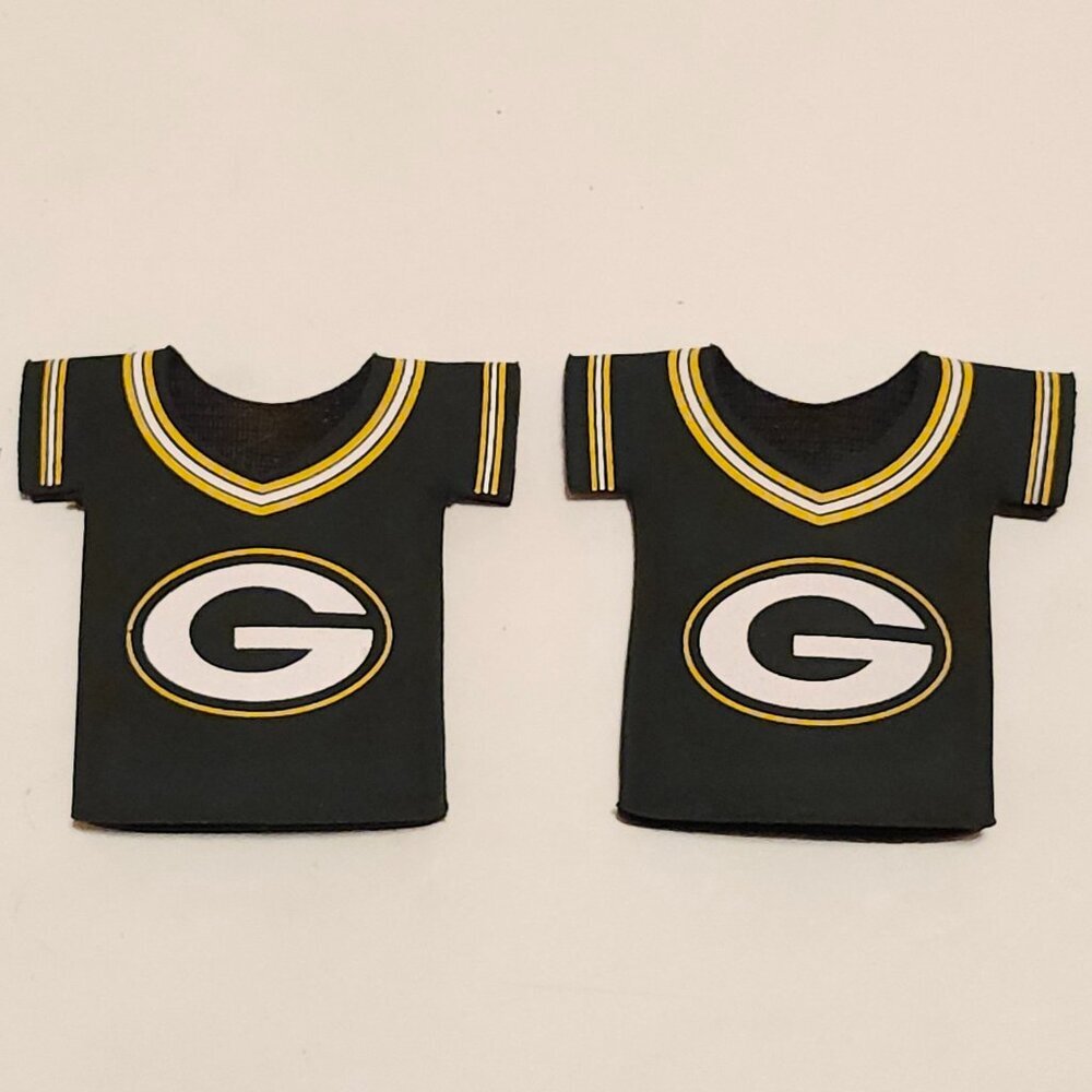 GREEN BAY PACKERS Beer t-shirt koozie Beer Bottle t-shirt Football NFL PAIR
